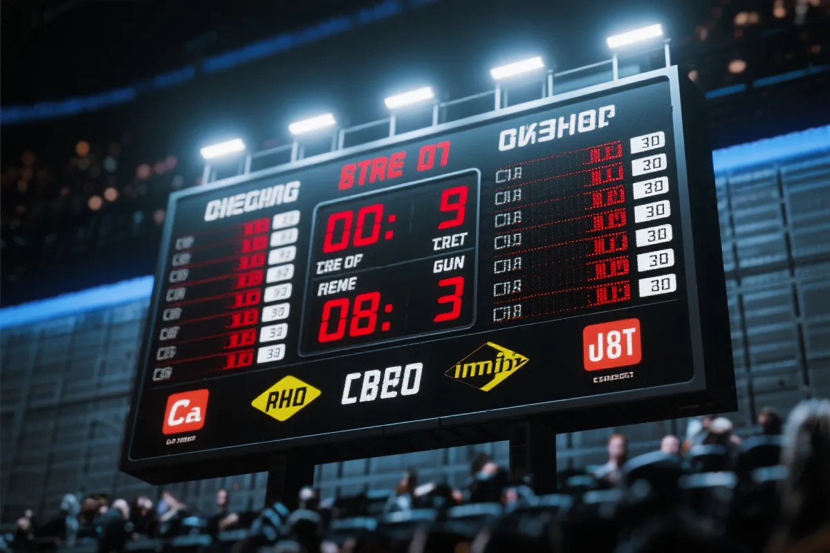 CBA比分直播可视化